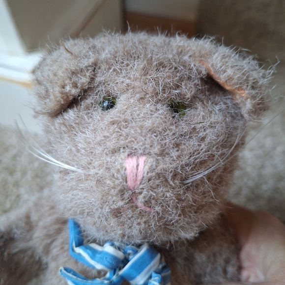 Vintage Retired Boyds Bears Cat 1987 Jointed Plush - Picture 2 of 7